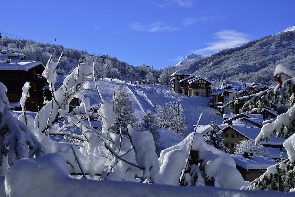 Appartement Cosy Pour 4 Personnes En Chalet De Pierres Saint-Martin-de-Belleville Luaran gambar